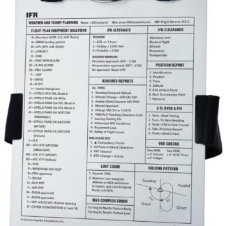 Piernera de Vuelo IFR ASA KB-2-A para Piloto | Kneeboard Profesional