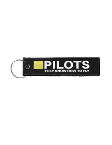 Llavero "Pilots They Know How To Fly"