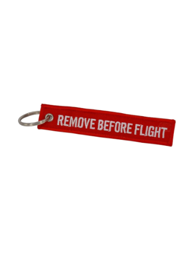 Llavero "Remove Before" Con Seguro