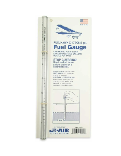 Medidor Combustible Avion Aviones Fuelhawk C 172 26.5 Gal