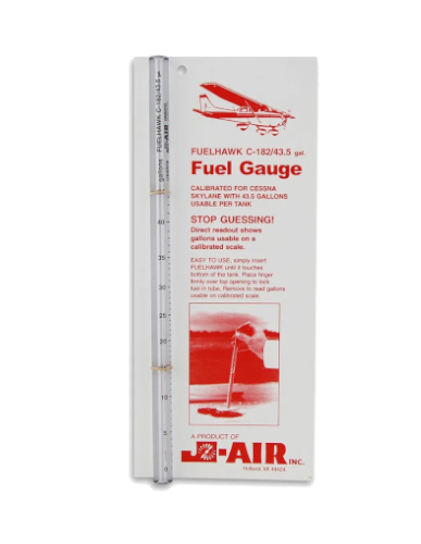 Medidor Combustible Avion Aviones Fuelhawk C182 43.5 Gal