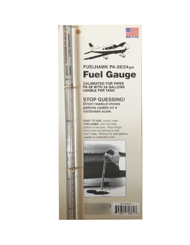 Medidor Combustible Avion Aviones Fuelhawk Pa-28/24 Gal